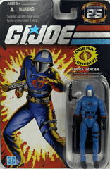 G.I. Joe 25th Anniversary Cobra Leader Cobra Commander Figure